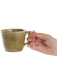 余宮隆 灰釉マグ