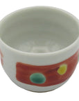 高橋宏彰 色絵磁器赤絵杯2