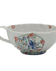 松尾貞一郎　色絵磁器五彩輪花花鳥のマグT-29
