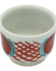 高橋宏彰　色絵磁器赤絵杯1