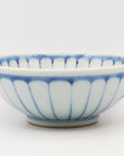 清水なお子　染付け磁器蝶紋小鉢