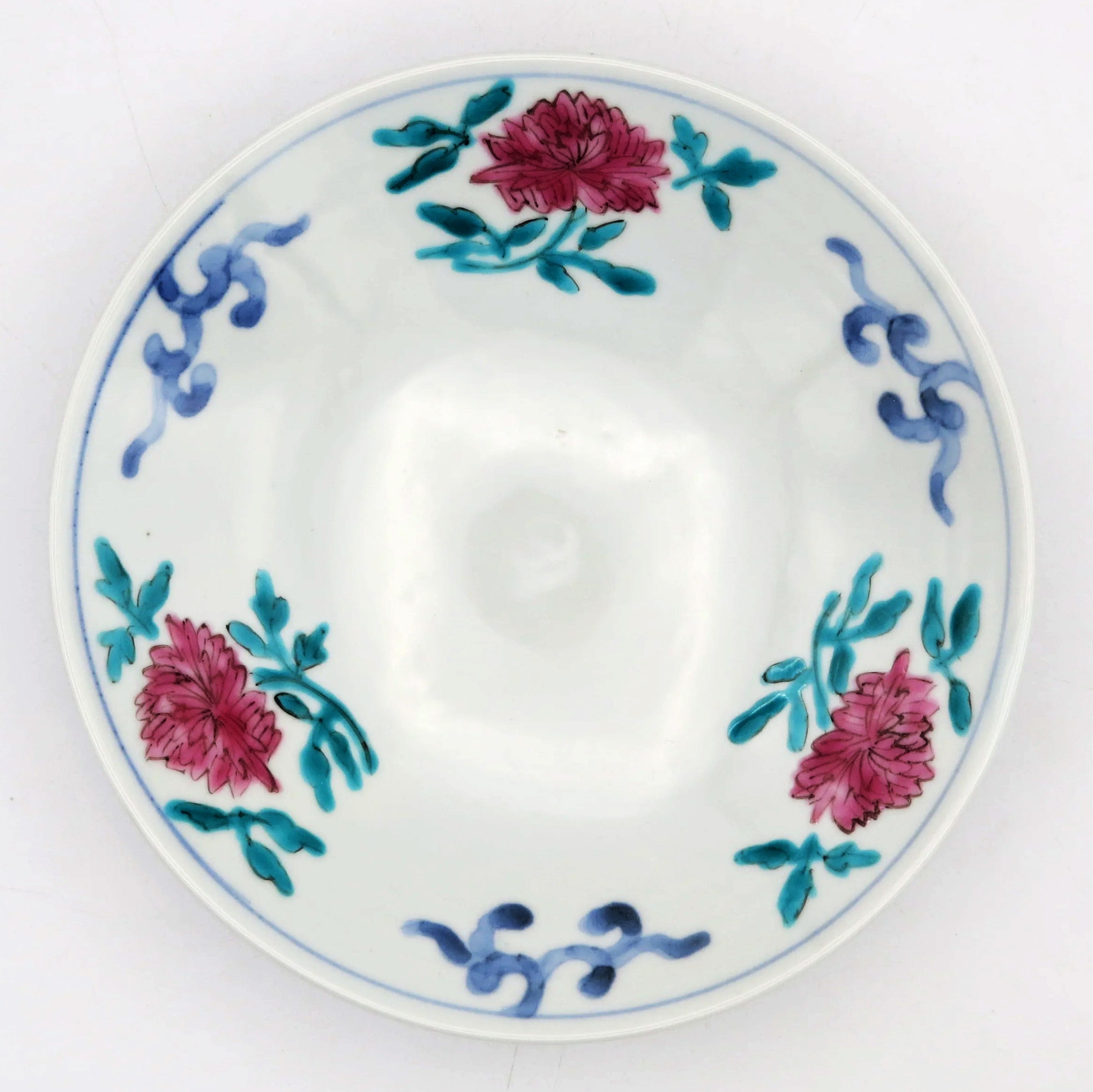清水なお子 色絵磁器牡丹唐草6寸鉢 – 工藝舎オンラインショップ